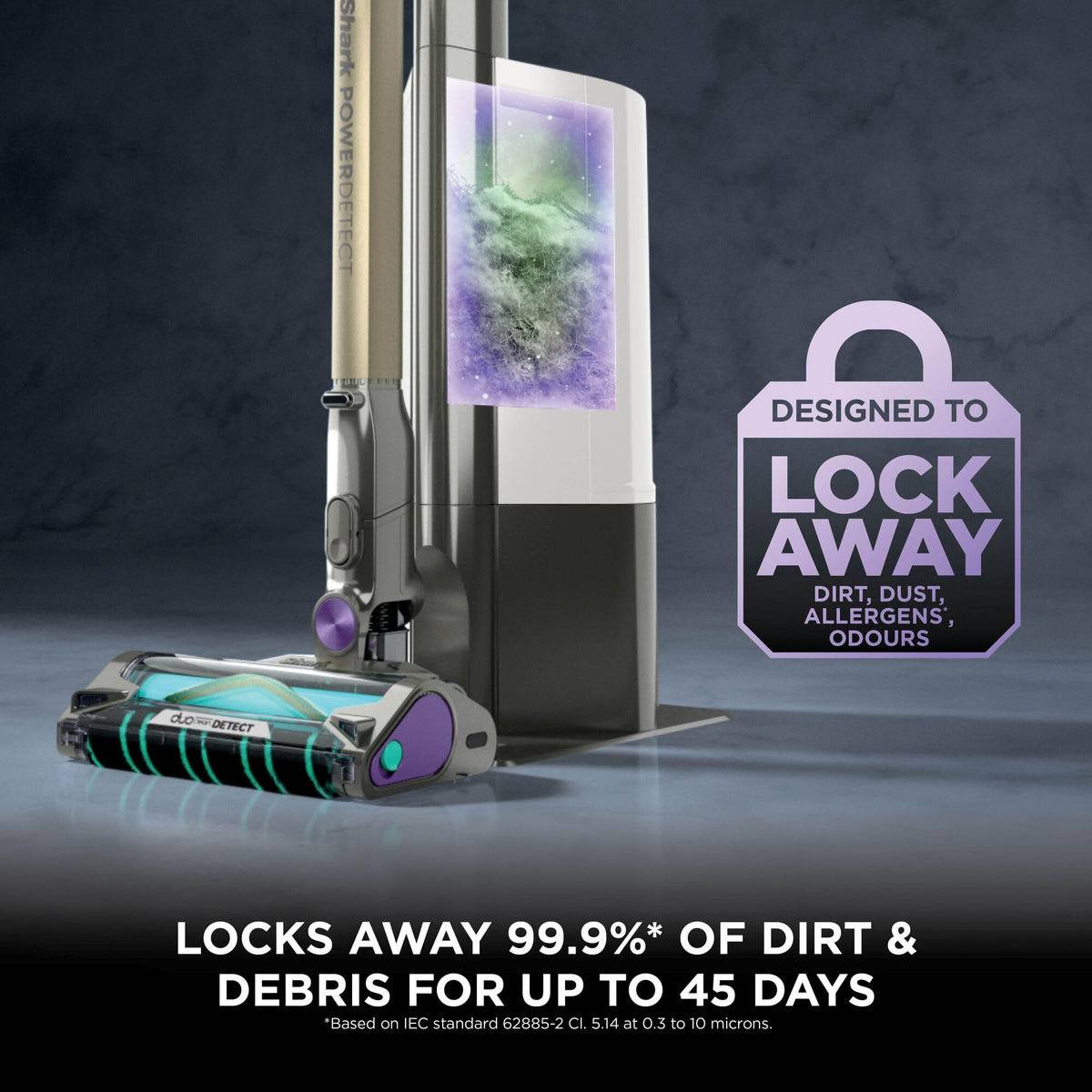 Shark PowerDetect Clean & Empty Cordless Vacuum Cleaner, DuoClean Detect