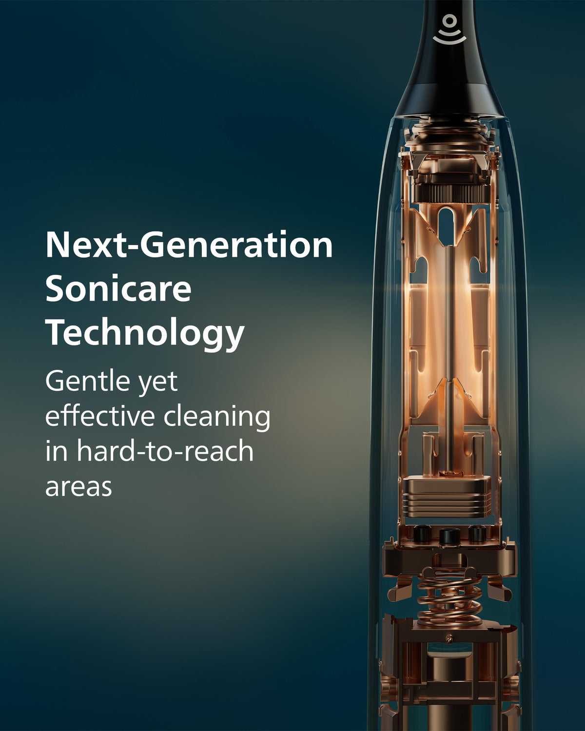 Philips Sonicare Next-Generation DiamondClean 9900 Prestige Sonic Electric Toothbrush − with SenseIQ, Coverage Feedback, Pressure Feedback and 24 Settings, Quartz Black, HX9815/92