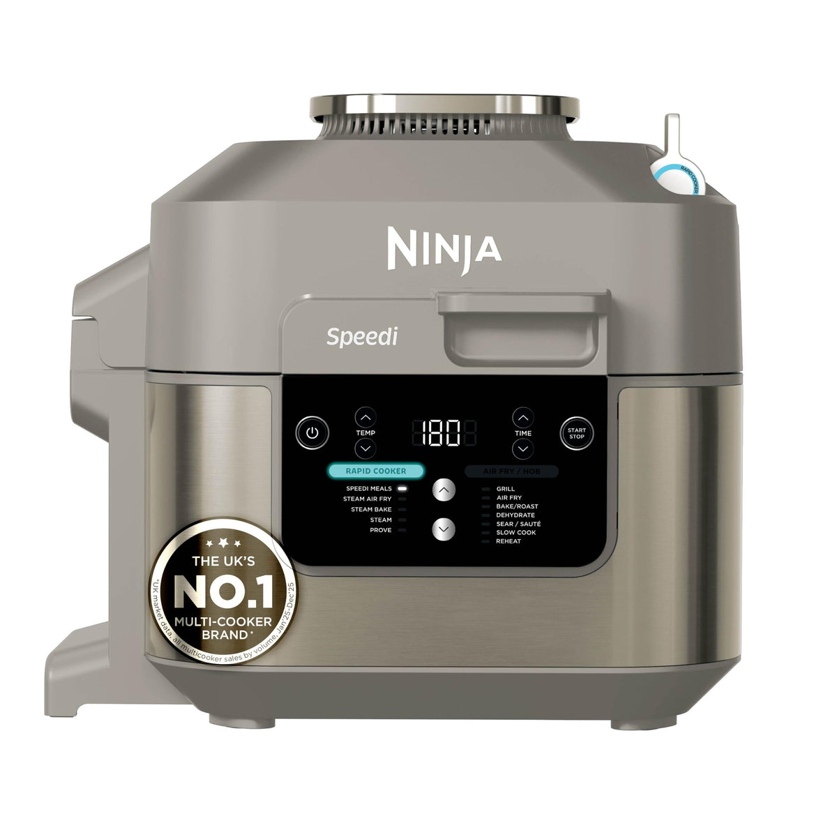 Ninja Speedi 12-in-1 Multi-Cooker, 5.7L Cooking Pot, Stone Gold ON500UKSTGD