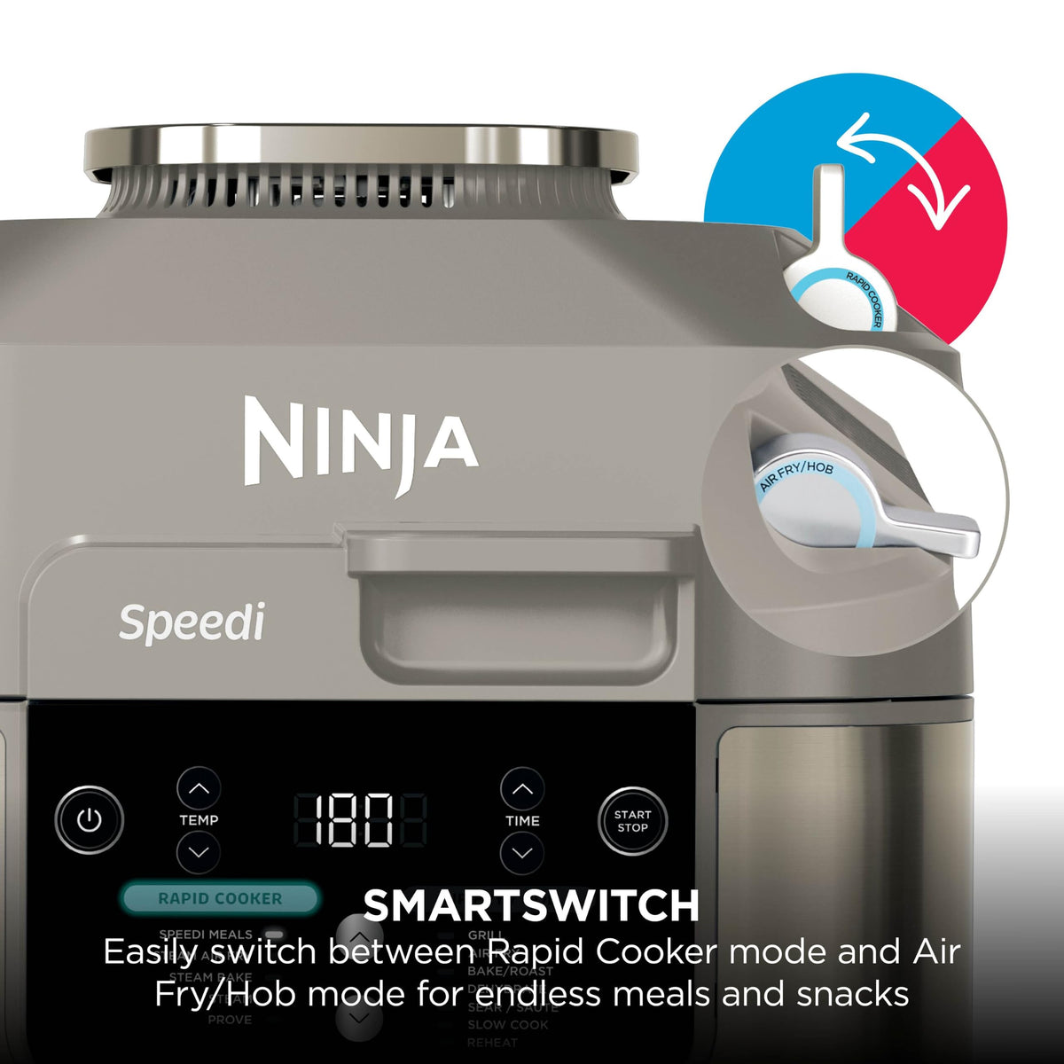 Ninja Speedi 12-in-1 Multi-Cooker, 5.7L Cooking Pot, Stone Gold ON500UKSTGD