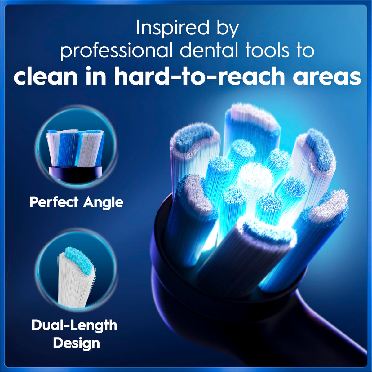 Oral-B iO9 Electric Toothbrush for Adults, Black, App Connected Handle, 7 Cleaning Modes, Includes 3 Brush Heads, Charging Travel Case and Head Holder, Long-Lasting Battery for Home Travel, 2 Pin Plug