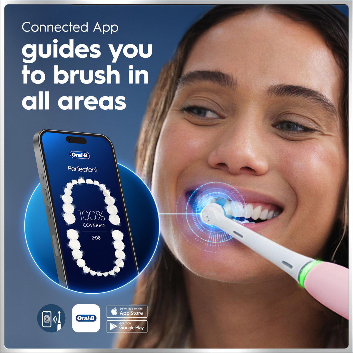Oral-B iO6 Electric Toothbrush for Adults, Pink