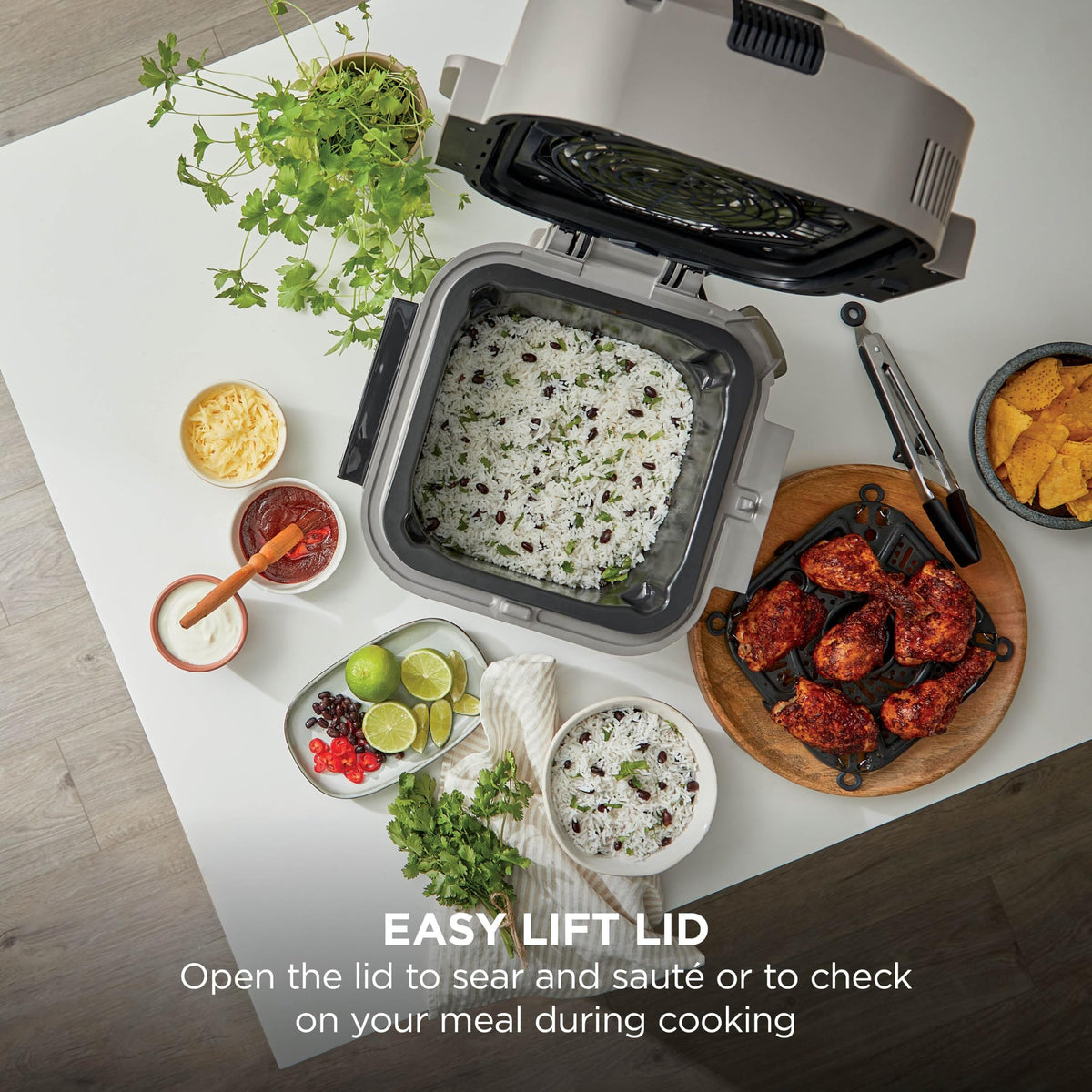 Ninja Speedi 12-in-1 Multi-Cooker, 5.7L Cooking Pot, Stone Gold ON500UKSTGD
