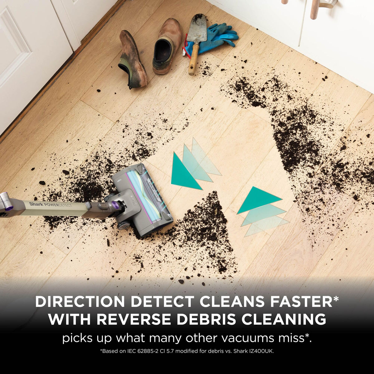 Shark PowerDetect Clean & Empty Cordless Vacuum Cleaner, DuoClean Detect