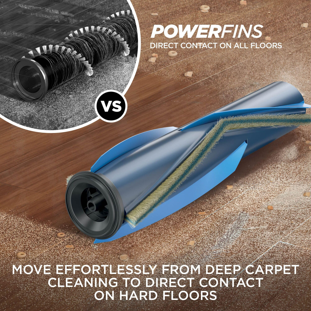 Shark PowerPro Cordless Stick Vacuum, Multi-Surface Cleaning, IZ381UK