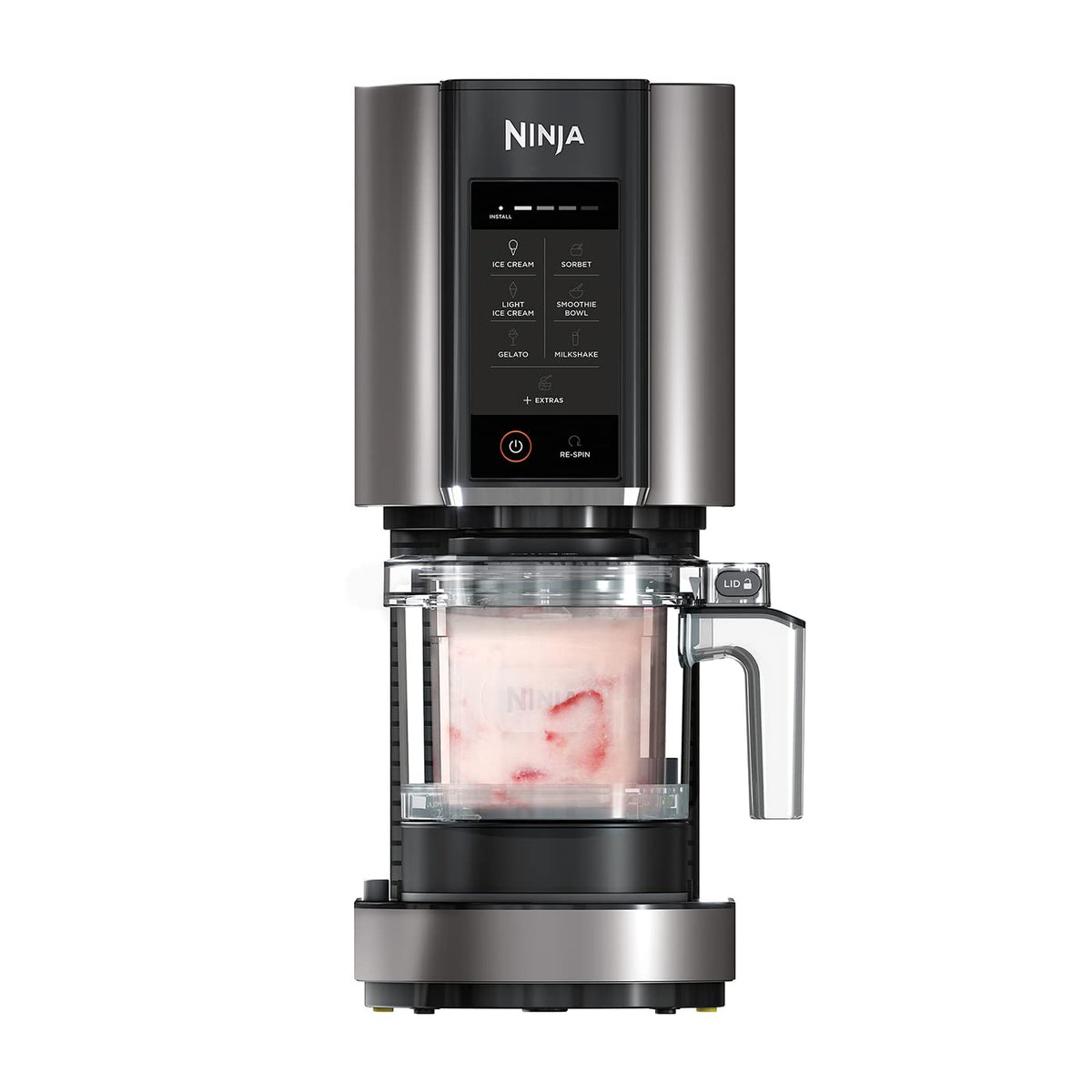 Ninja CREAMi Ice Cream & Frozen Dessert Maker, Black/Silver NC300UK
