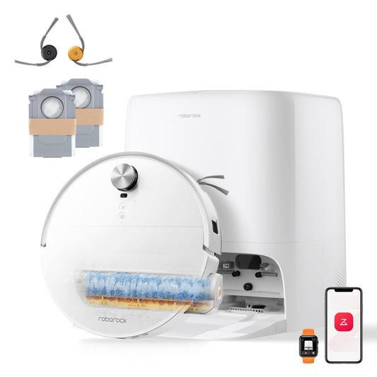roborock Qrevo Edge 2 Flow Robot Vacuum Cleaner with Mop, 35,000 Pa Suction