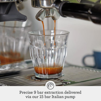 Sage Barista Express, Bean to Cup Machine, Black Truffle
