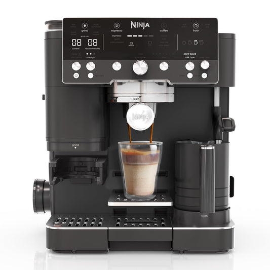 Ninja Luxe Premier 3-in-1 Coffee Machine, Black ES601UKBK