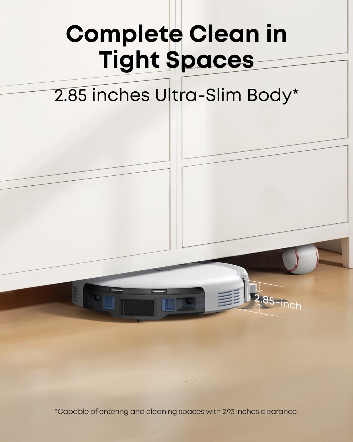 eufy Robot Vacuum Cleaner, C10, Self Emptying,8 Weeks Hands Free