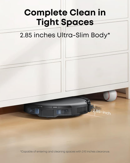 eufy Robot Vacuum C10,Self Emptying,8 Weeks Hands Free,Powerful Suction