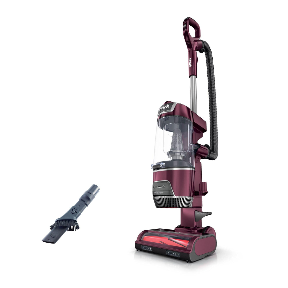 Shark Corded Upright Vacuum Cleaner with Lift-Away Technology, Anti Hair Wrap Plus, Anti-Allergen, 8m Cord, LU250UK