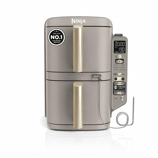 Ninja Double Stack XL 9.5L 2-Drawer Air Fryer, 6 Functions, Stone Gold