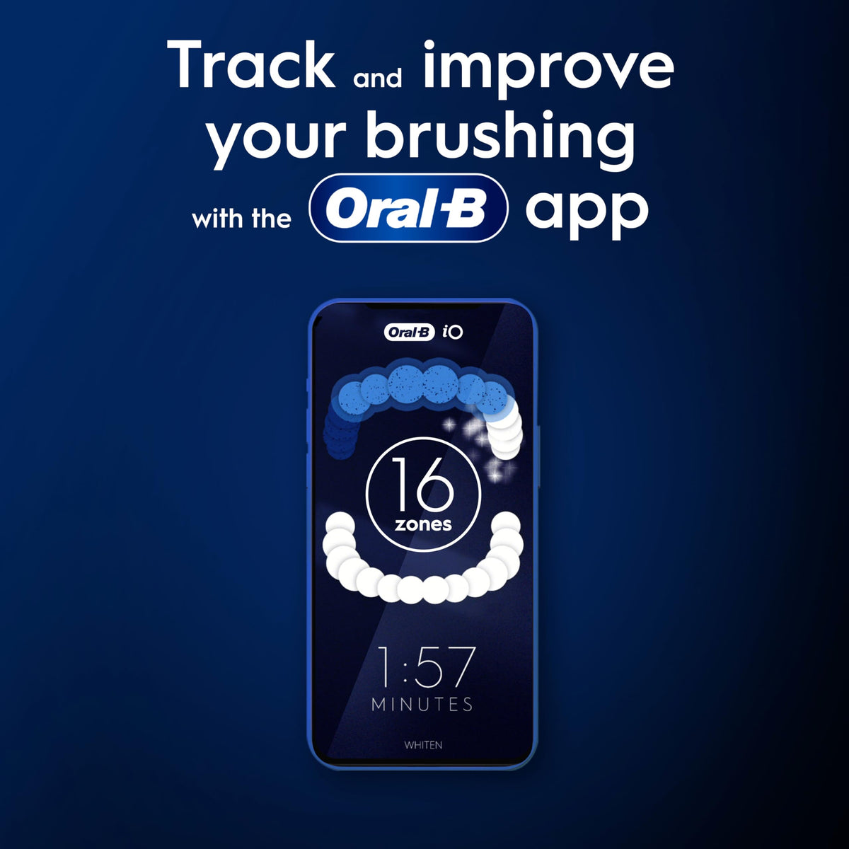 Oral-B iO9 Electric Toothbrush for Adults, Black, App Connected Handle, 7 Cleaning Modes, Includes 3 Brush Heads, Charging Travel Case and Head Holder, Long-Lasting Battery for Home Travel, 2 Pin Plug