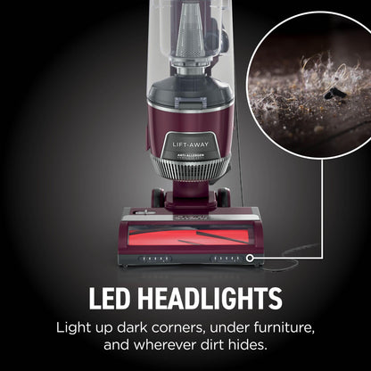 Shark Corded Upright Vacuum Cleaner with Lift-Away Technology, Anti Hair Wrap Plus, Anti-Allergen, 8m Cord, LU250UK