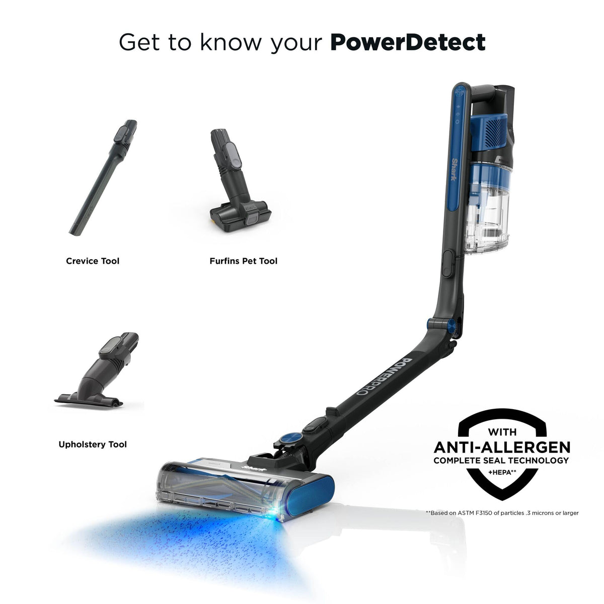 Shark PowerProPet Cordless Stick Vacuum with Reveal Technology, IZ381UKT