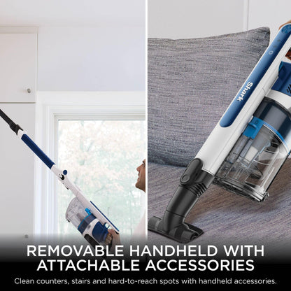 Shark PowerPro Cordless Stick Vacuum Cleaner, Navy Metallic, IZ380UK