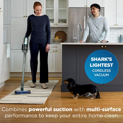 Shark PowerLite Clean & Empty Cordless Vacuum with Auto-Empty Base, Lightweight Multi-Surface Cleaning, HEPA Filtration, 40 Min Runtime – BU3623UK