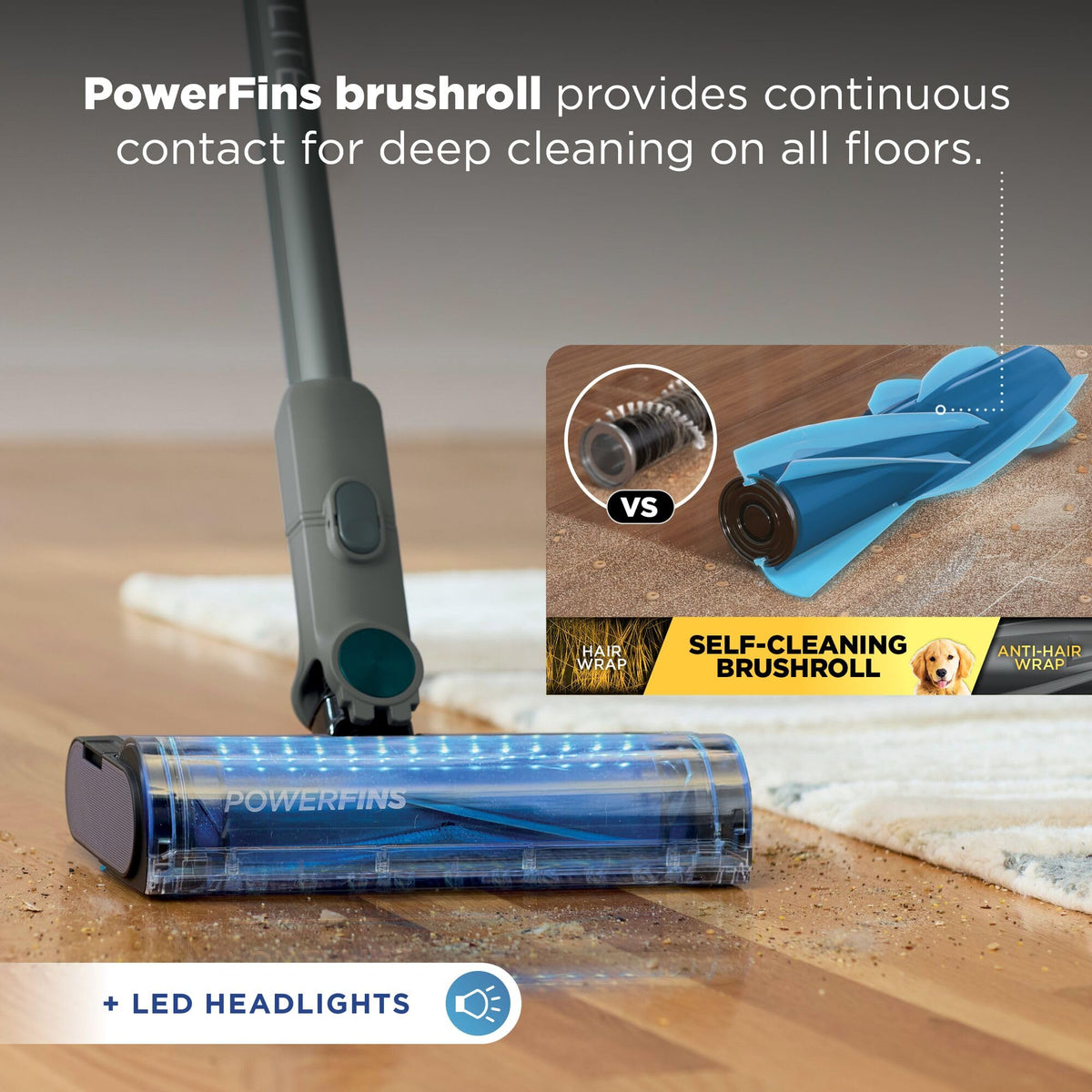 Shark PowerLite Clean & Empty Cordless Vacuum with Auto-Empty Base, Lightweight Multi-Surface Cleaning, HEPA Filtration, 40 Min Runtime – BU3623UK
