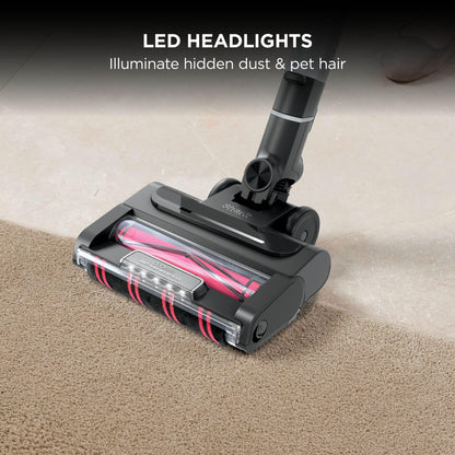 Shark Stratos Cordless Stick Vacuum Cleaner, Charcoal/Silver, IZ420UKT